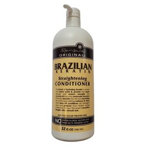 Renpure Originals Brazilian Keratin Straightening Conditioner 32 oz